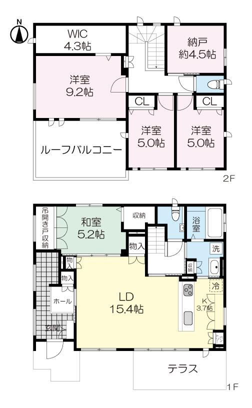 富沢西５（富沢駅） 5480万円