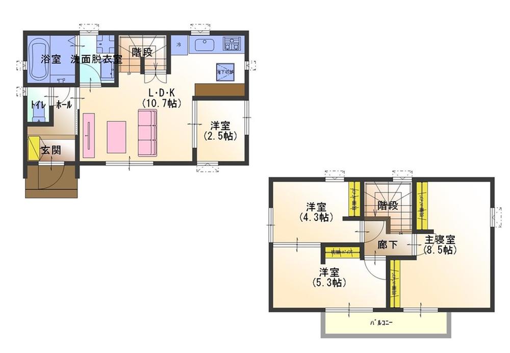 安積町荒井字西北井 2198万円