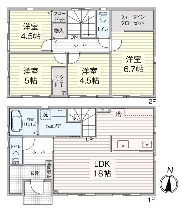 いい部屋ネットの分譲住宅 大野山下戸建