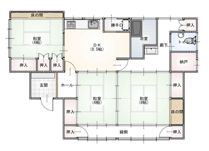 detached 山形県山形市松山１