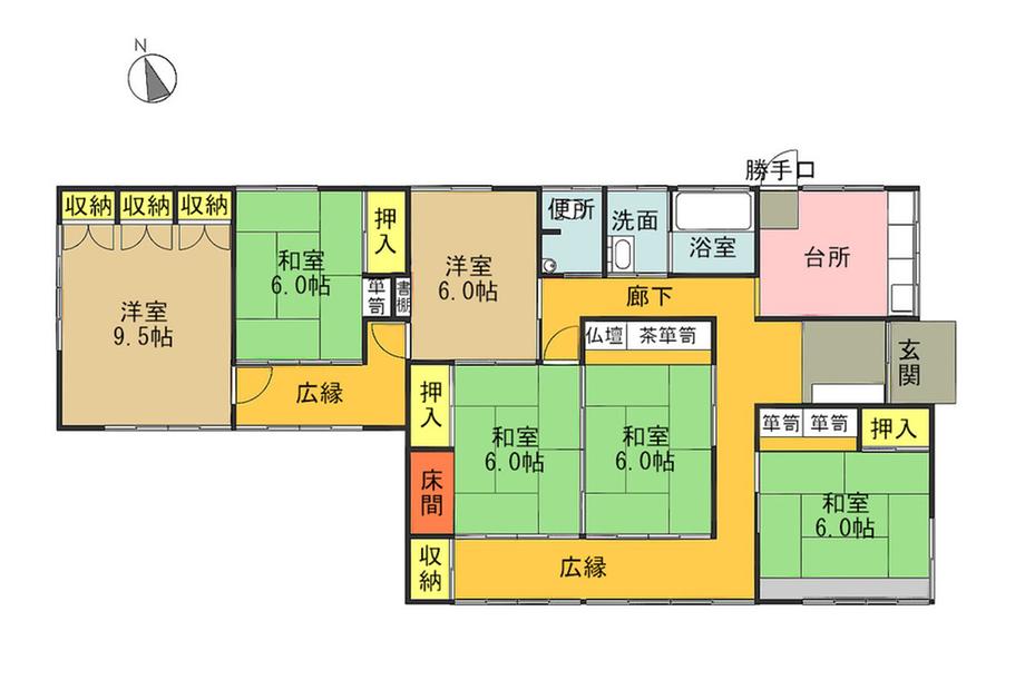 detached 福島県いわき市勿来町酒井上ノ台