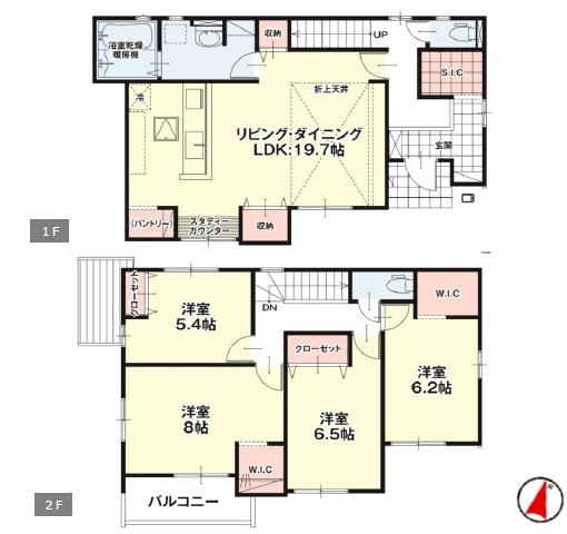 福島市丸子2期　◇月々のお支払い8万円～◇LDK18帖以上◇オール電化◇住宅性能評価