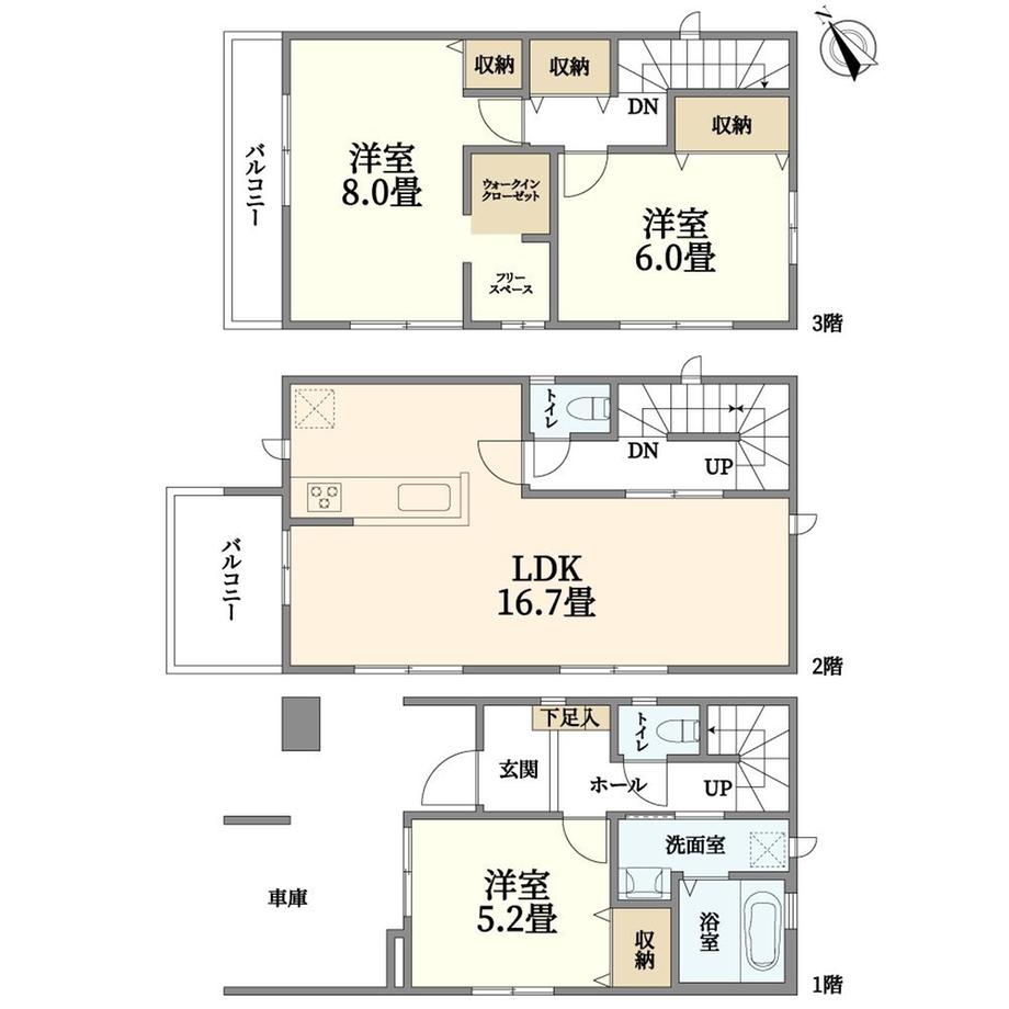 清水沼２（宮城野原駅） 3290万円