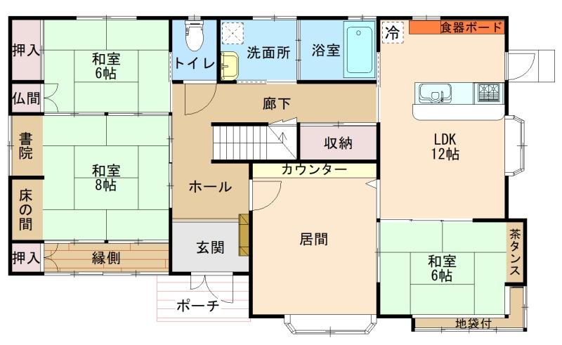 栗原市築館宮野中央1丁目の中古住宅・中古一戸建ての詳細情報