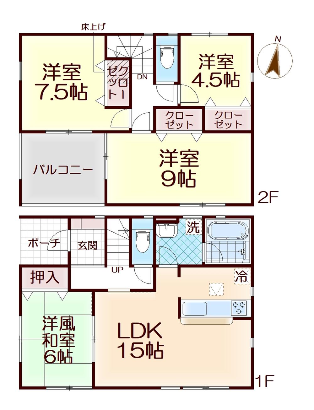 新築分譲住宅　◆Cradle Garden◆　一関市萩荘第１１・３号棟