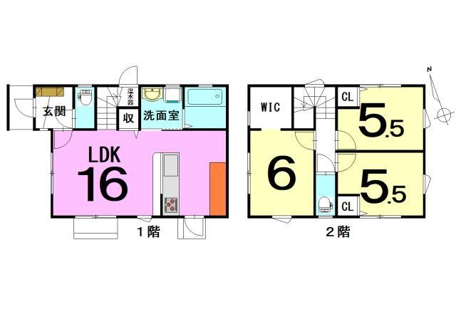 大字撫牛子１（撫牛子駅） 1720万円