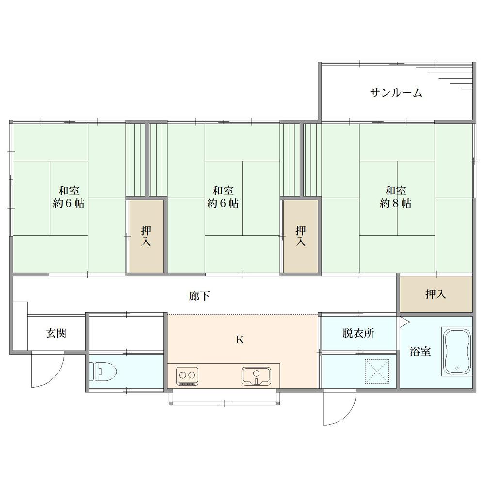 笹木野字街道南（笹木野駅） 1280万円