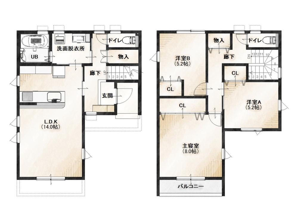 鈎取本町１（八木山動物公園駅） 3290万円