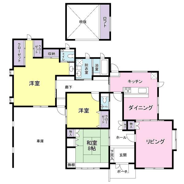 -福島市松山町-　中古平屋一戸建