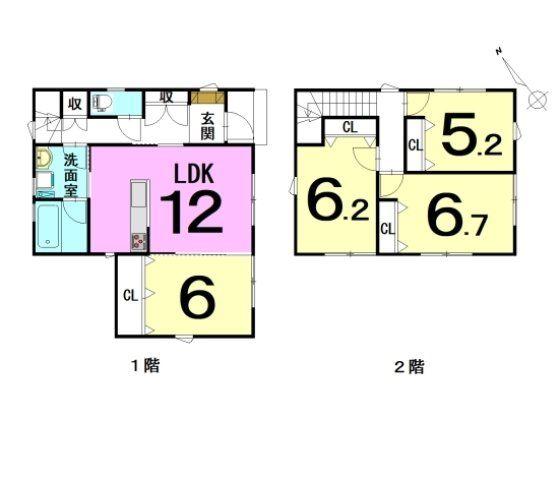 大字紺屋町（中央弘前駅） 2380万円