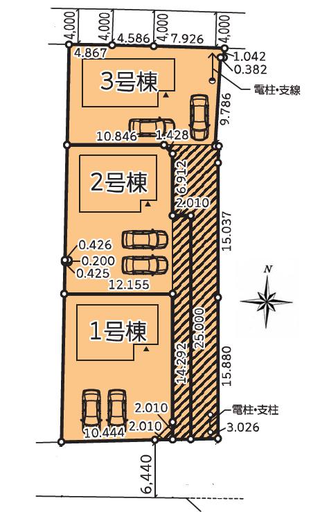 白河市久田野　新築3棟　本日内覧できます。