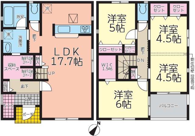 安積町笹川字西長久保（安積永盛駅） 2290万円