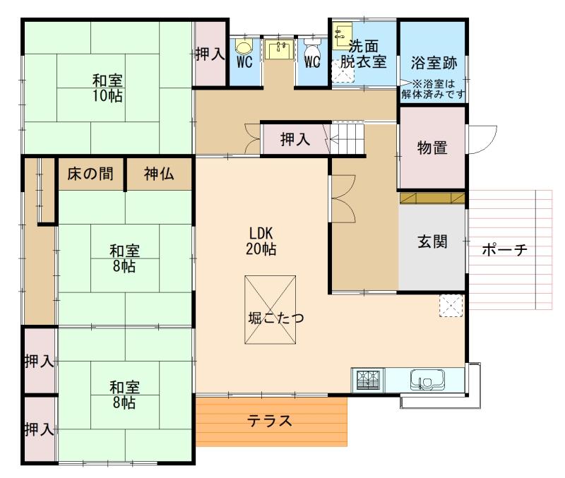 老野森２（天童駅） 3580万円