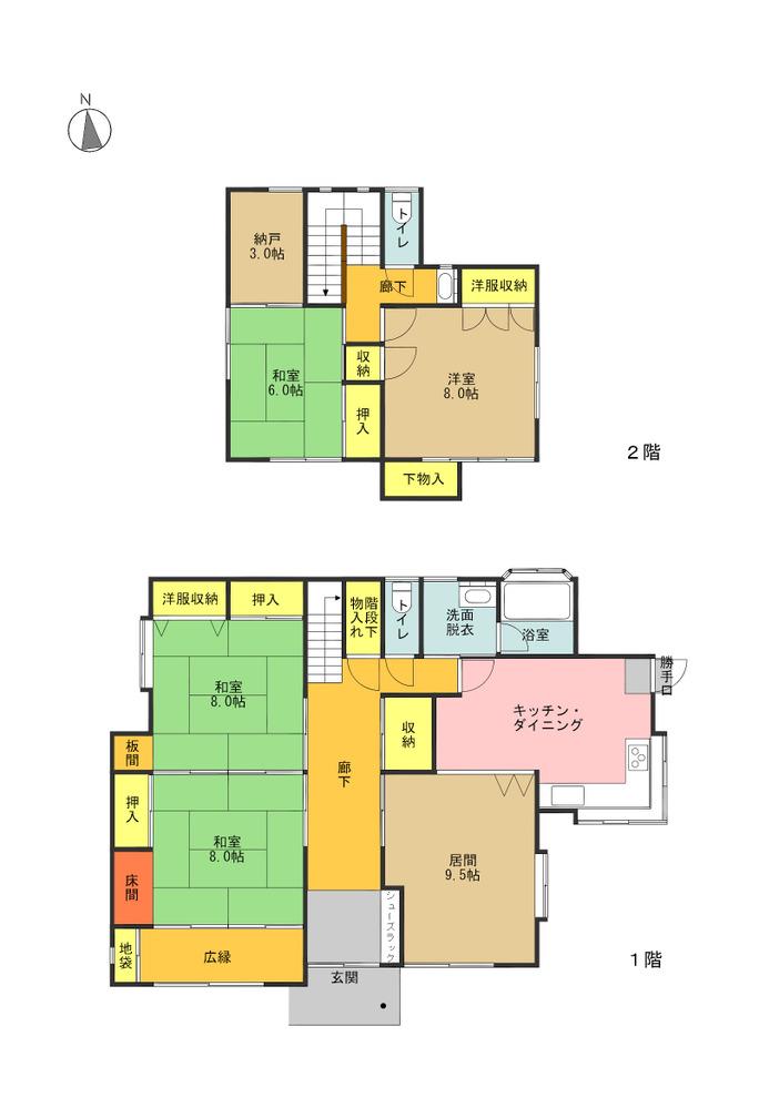 detached 福島県いわき市中央台鹿島３