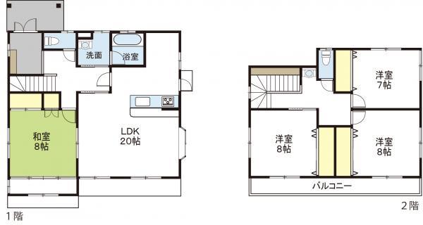 駒ケ嶺字新町（駒ケ嶺駅） 2280万円