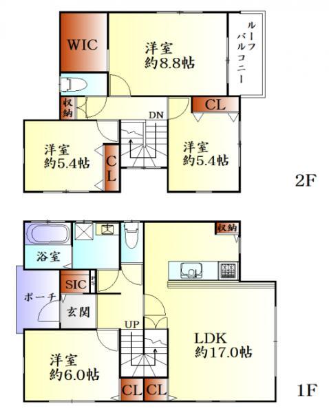 栗生３（陸前落合駅） 3650万円