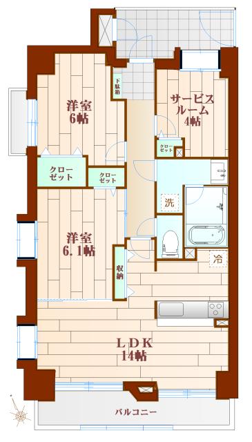 ナイスアーバン大和町サニーコート