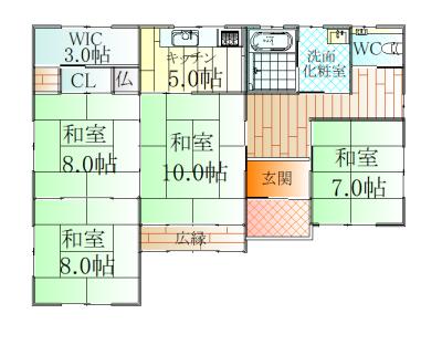 涌谷字黄金迫北 1180万円