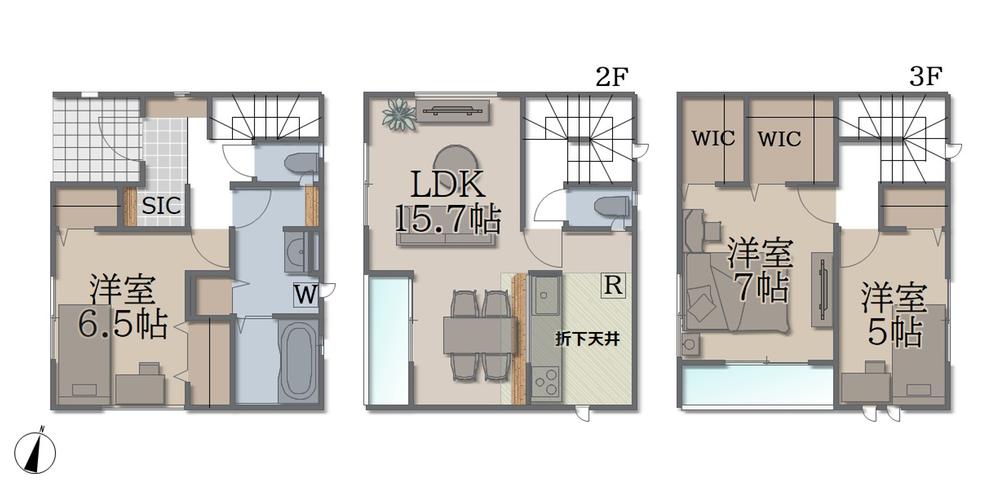 原町６（陸前原ノ町駅） 3390万円