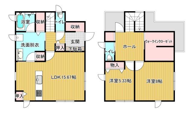 detached 秋田県横手市八幡字長者町