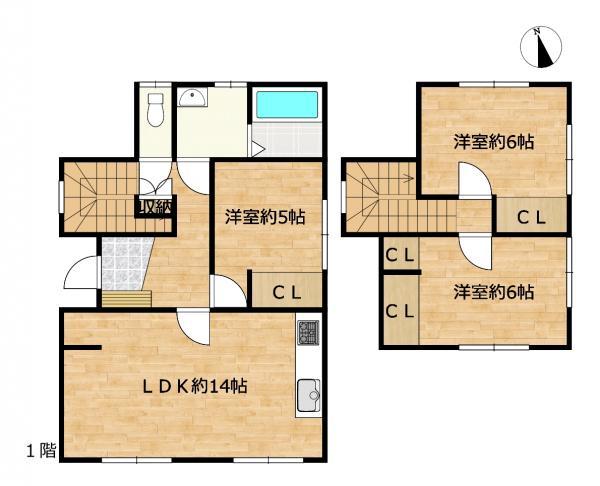 detached 岩手県久慈市長内町第１７地割9-26