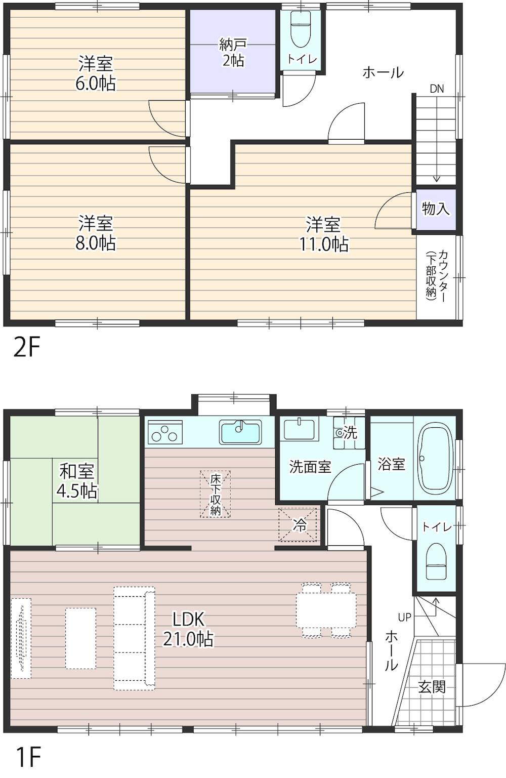 大森字経塚（南福島駅） 2480万円