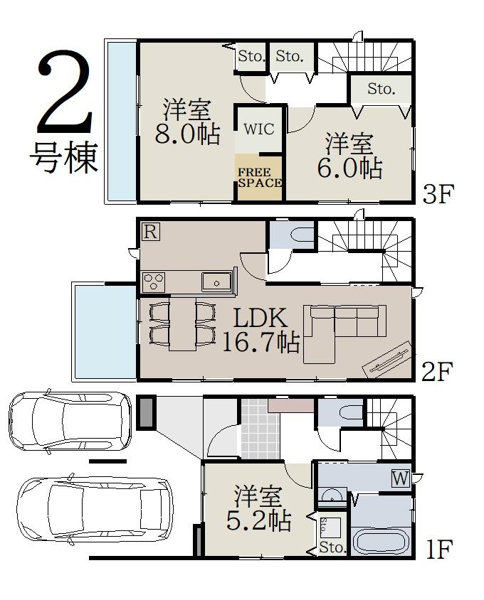 清水沼２（宮城野原駅） 3290万円