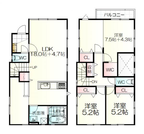 岩切字小児（岩切駅） 3498万円