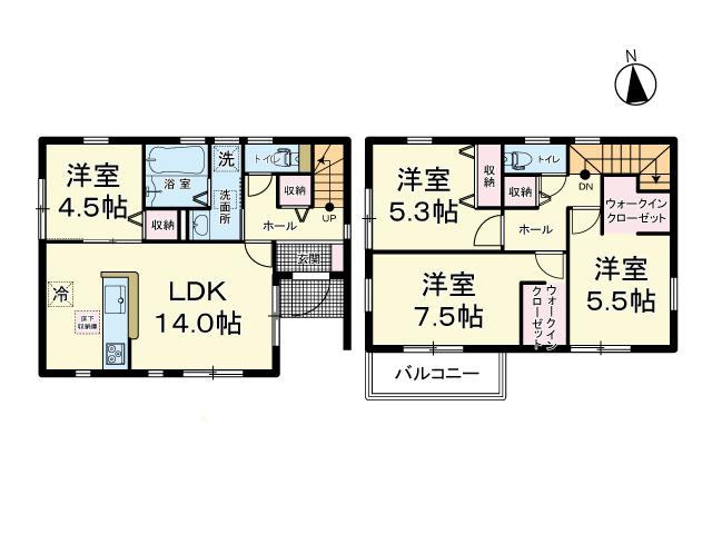 南小泉４（薬師堂駅） 3480万円・3680万円