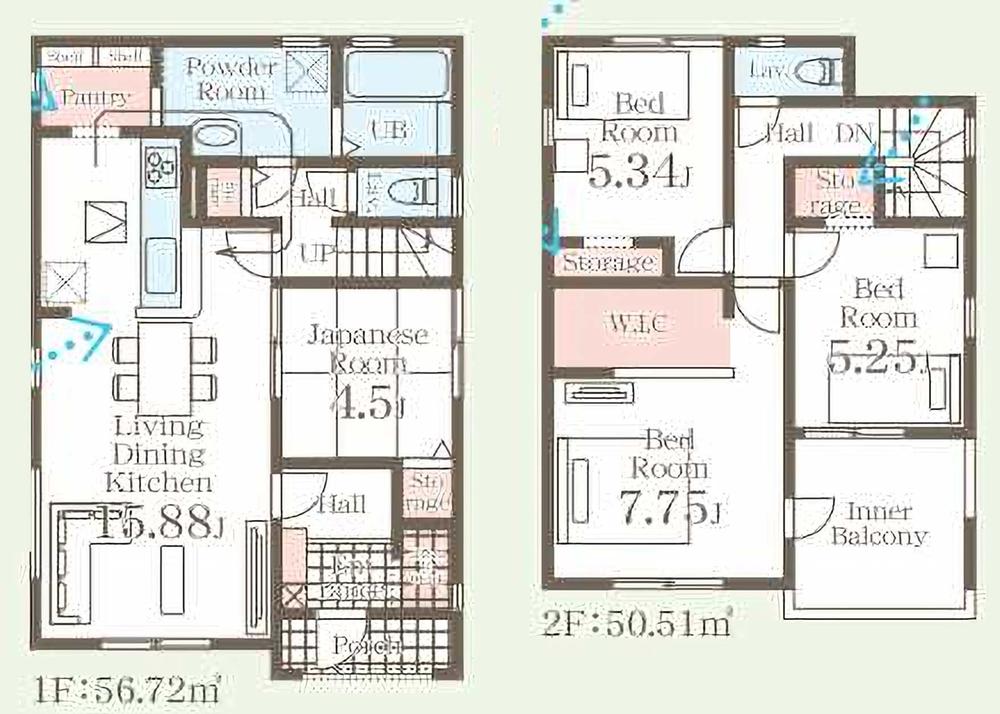 【長期優良住宅♪】渡利第5　【設計・施工・販売の飯田グループホールディングス】