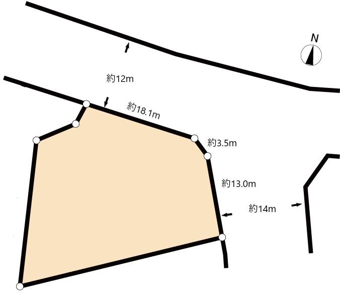 羽黒町増川新田字花沢（藤島駅） 1760万円