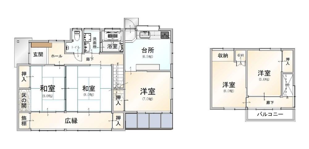 SUUMO】町庭坂字小峠（庭坂駅） 1280万円 | 中古住宅・中古