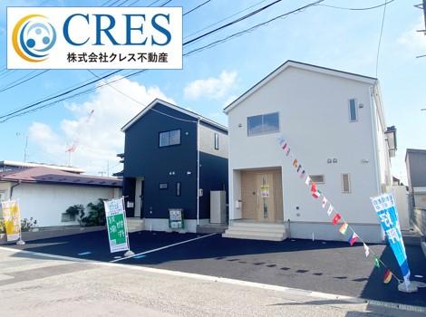 オープンハウス開催中☆クレイドルガーデン酒田市北新橋第２☆新築オール電化住宅　全２棟