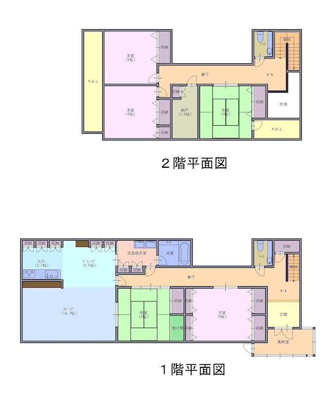 detached 青森県八戸市吹上１-15-37