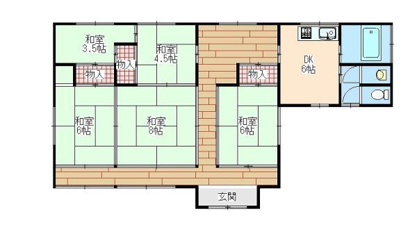 谷川浜川原 130万円