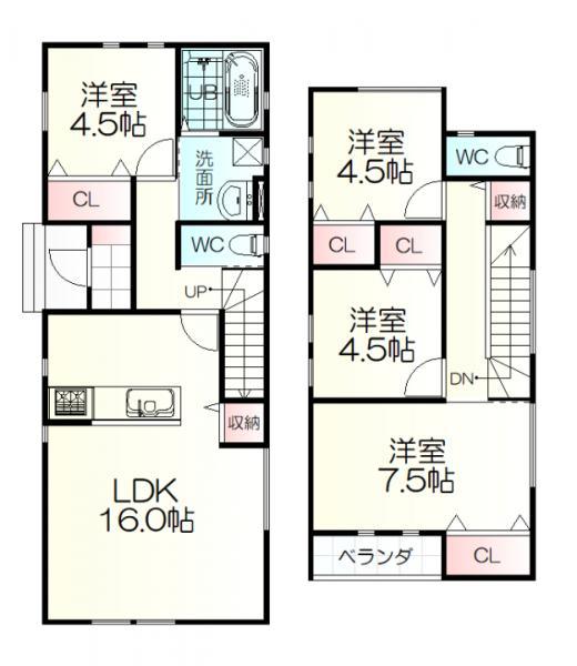 鷹乃杜４（泉中央駅） 2980万円