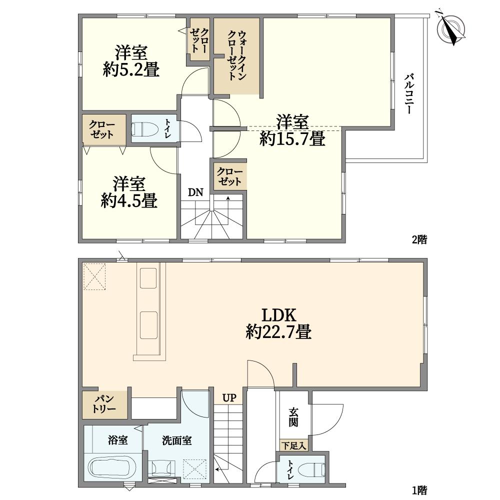 仙台市若林区若林5丁目　新築戸建3棟