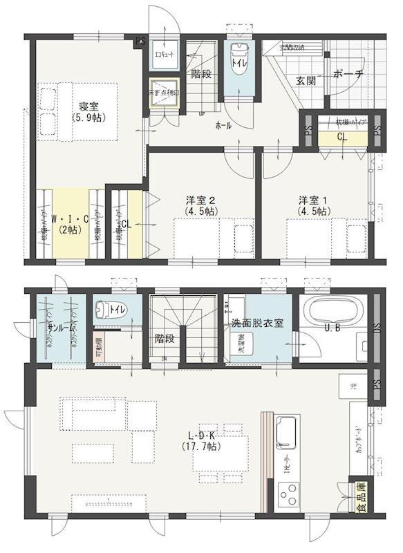 五所川原市中央5丁目分譲住宅