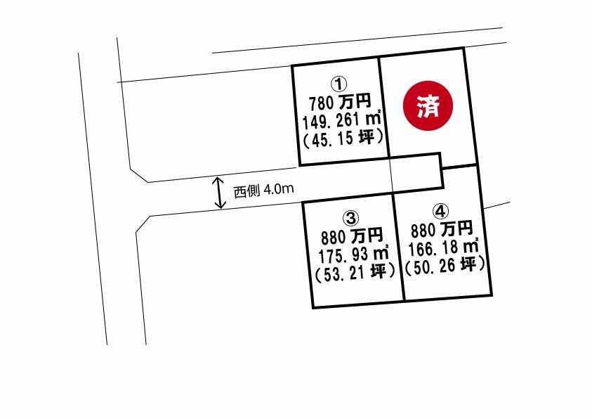 成川字杵清水（笹木野駅） 780万円～880万円