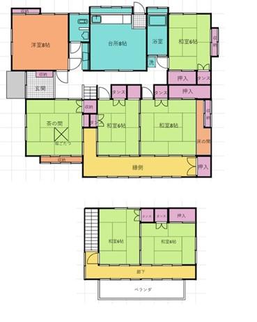 福岡長袋字鍛冶屋敷北（白石駅） 480万円