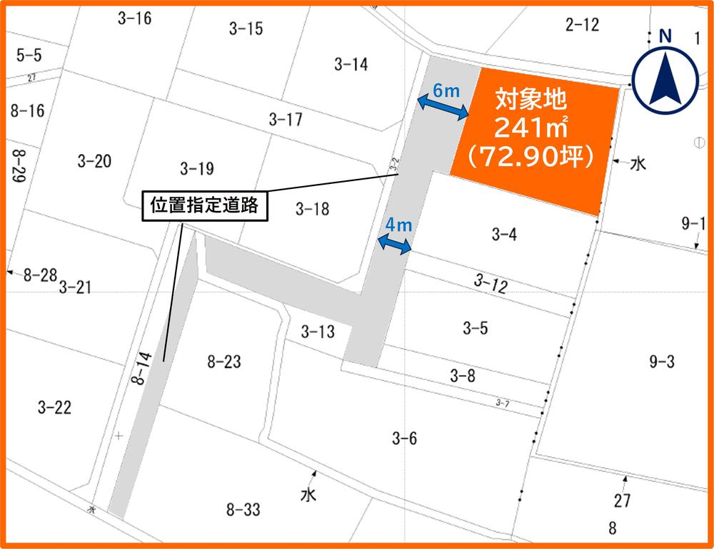 八島田字中干損田（笹木野駅） 1830万円