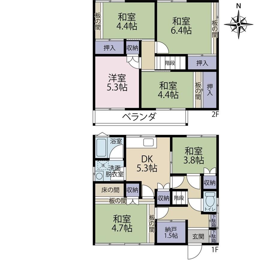detached 宮城県亘理郡亘理町字狐塚