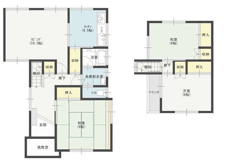 釈迦内字台野道上 350万円