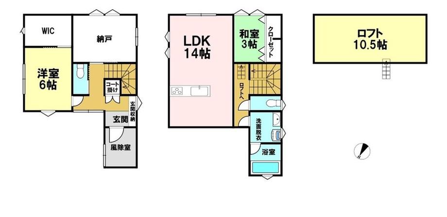 土崎港北５（土崎駅） 2180万円