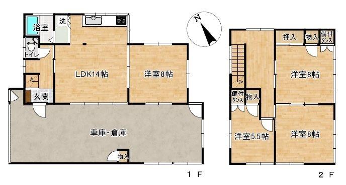 detached 青森県弘前市大字大原３