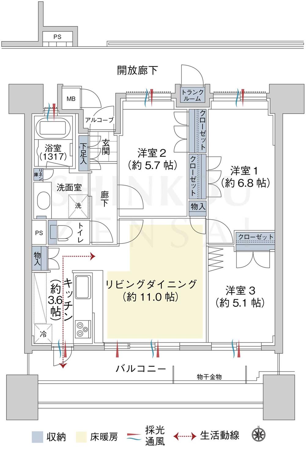 サンデュエル ホームズ】サンデュエル六丁の目(仙台市若林区)の賃貸情報