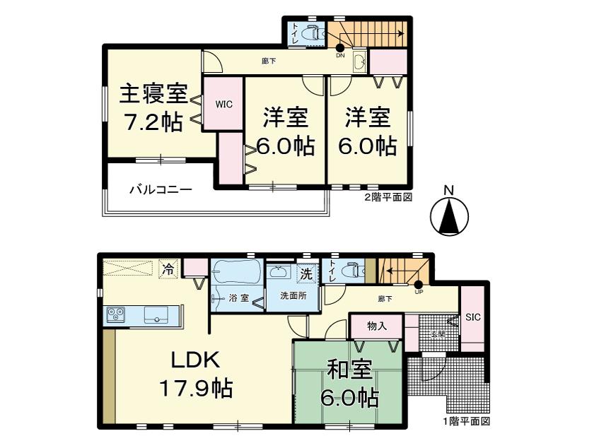 船岡新栄３（東船岡駅） 2690万円～3190万円