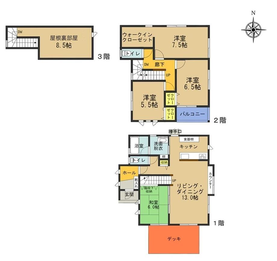 detached 福島県いわき市泉玉露４