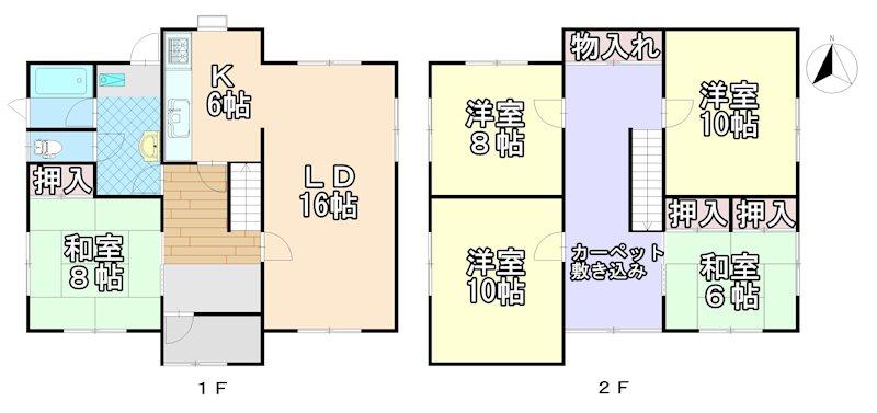 大字大野字鳴滝 1480万円