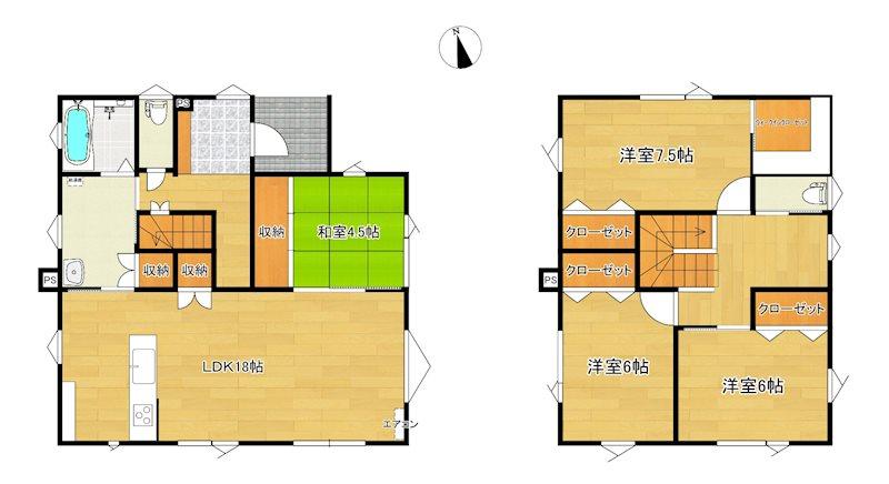 大字小比内３ 2800万円